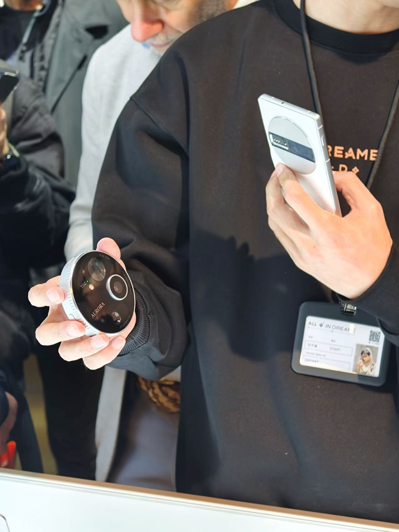 在2026 AWE上终于看到了追觅AURORA手机，还看到了追觅AURORA自研