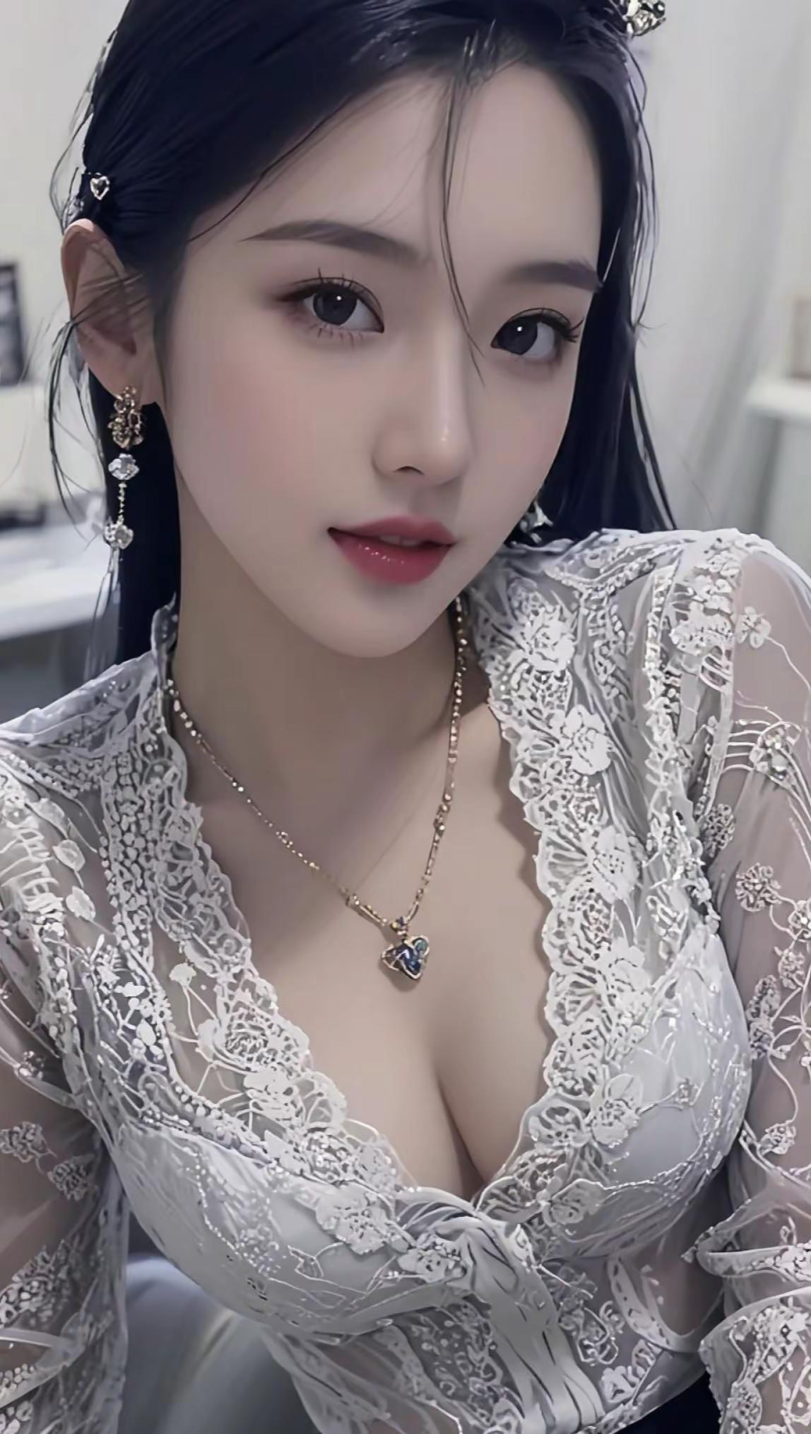 AI蕾丝自拍 ai创作