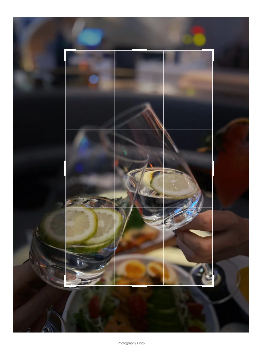 探店🍷吃饭照一定要这么裁秒变氛围感海报