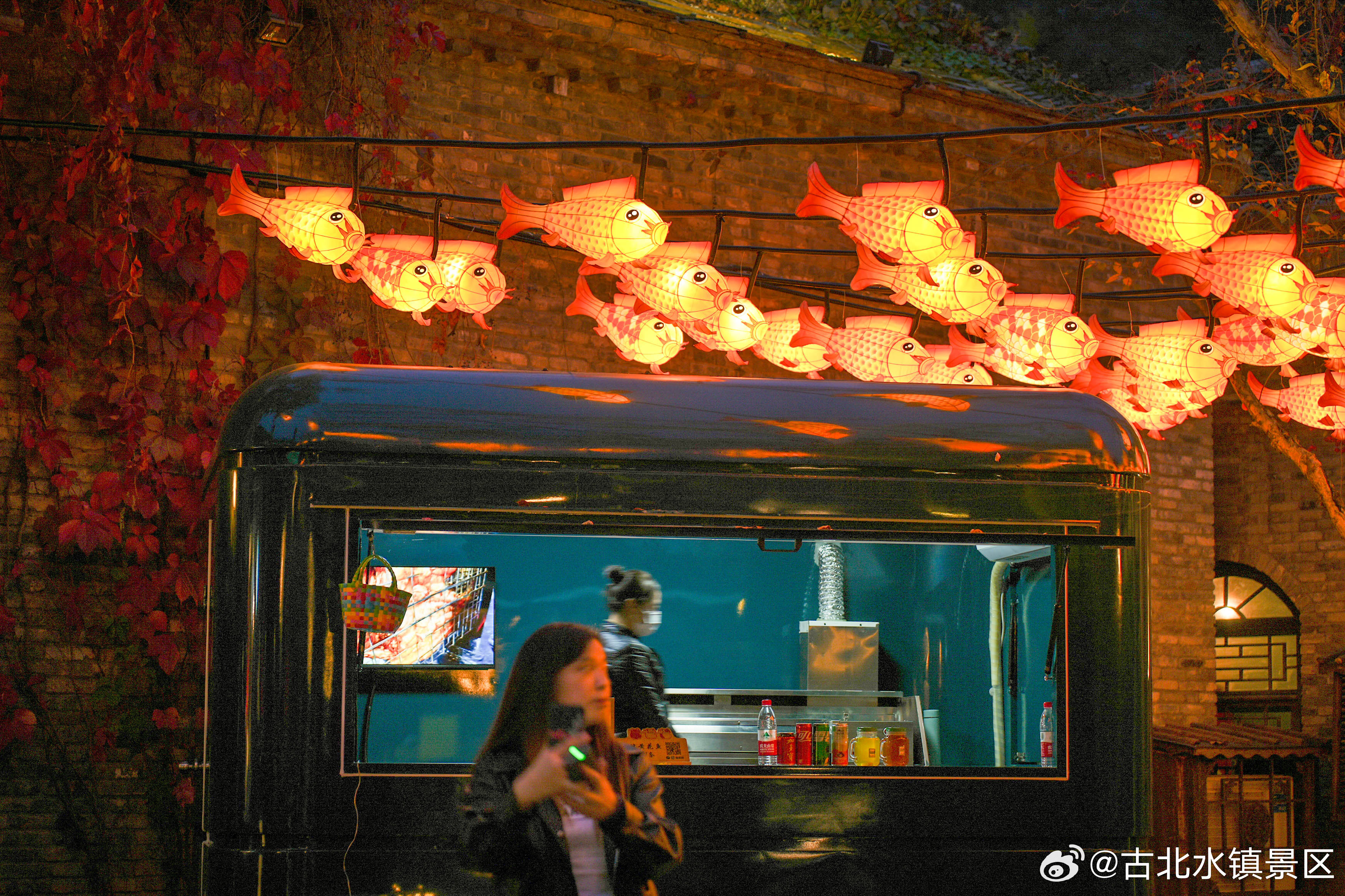 夜色不会亏待每一个晚睡的人，它会赠你一个温柔的黎明。晚安！宝子们~#古北水镇# 