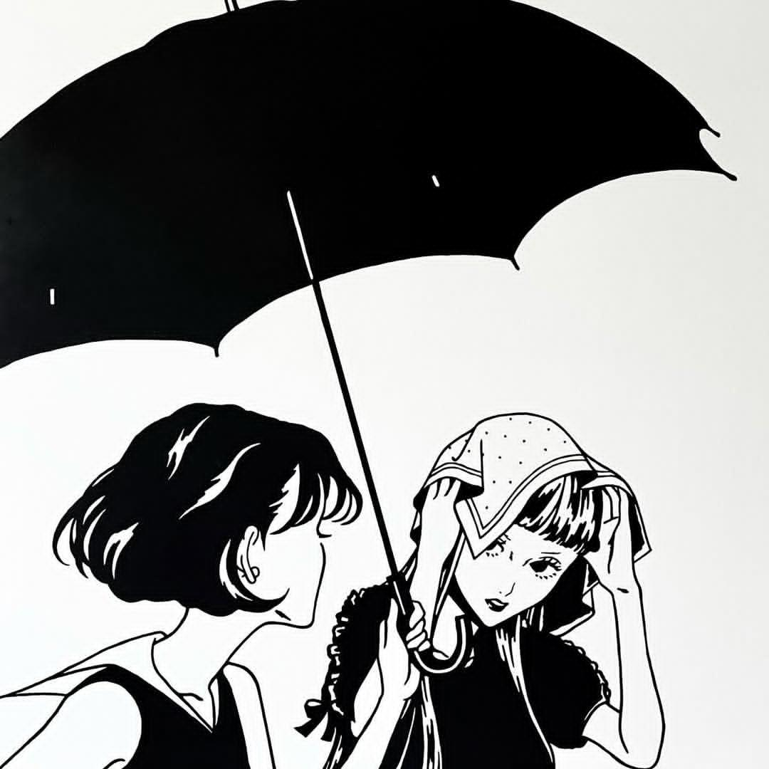 夏日企画壁纸头像須藤はる奈的黑白美学 💒 🦄 