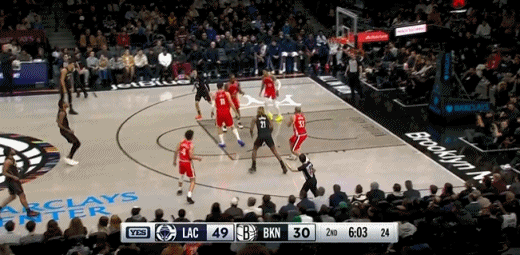 这么香的小波特！勇士确定不要么？
在今天NBA常规赛篮网与快船的第二节比赛中，小