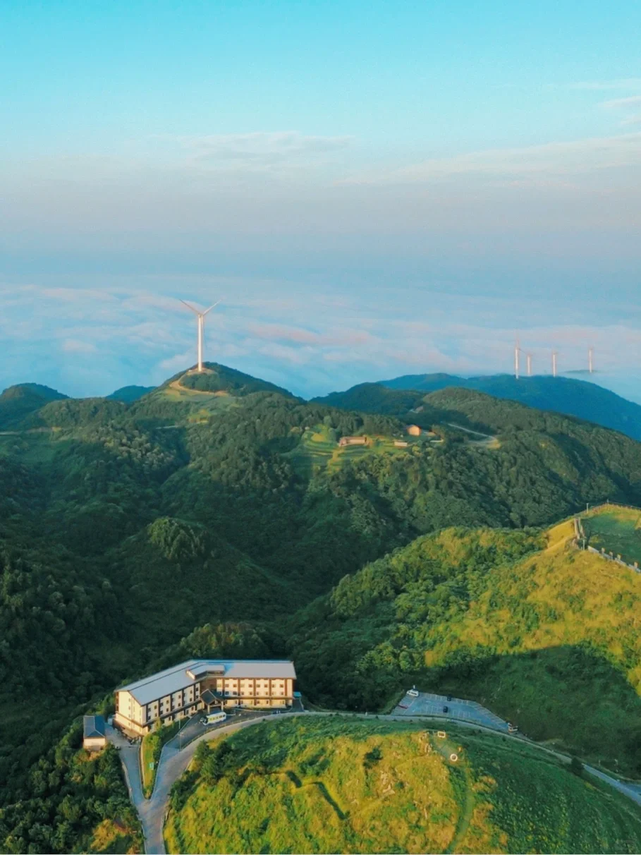 武汉后花园绝美云海！我找到了21℃夏日避暑胜