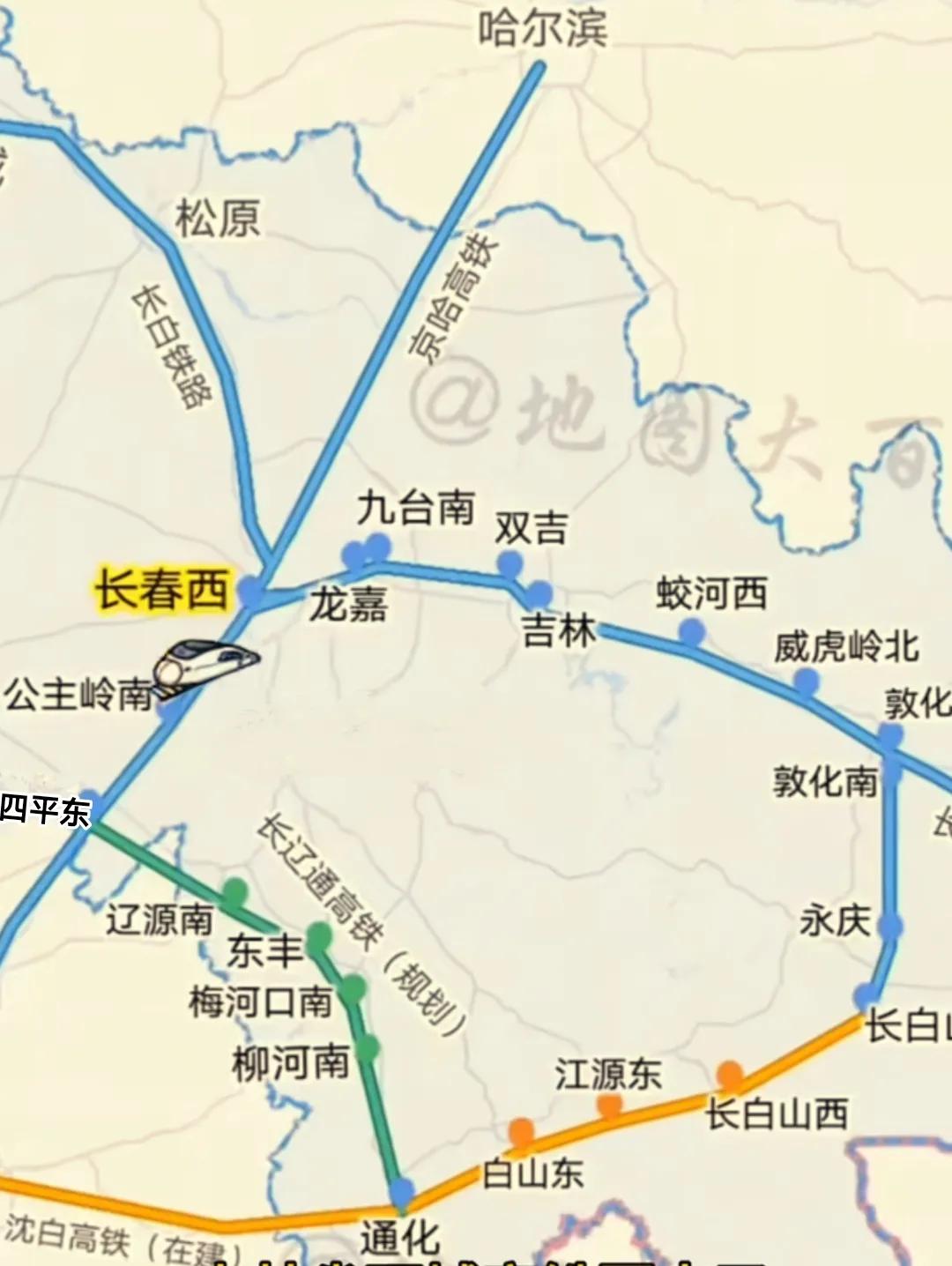 期待长辽通高铁能早日建设。届时长春的交通枢纽地位会进一步巩固，通化与四平会蜕变为
