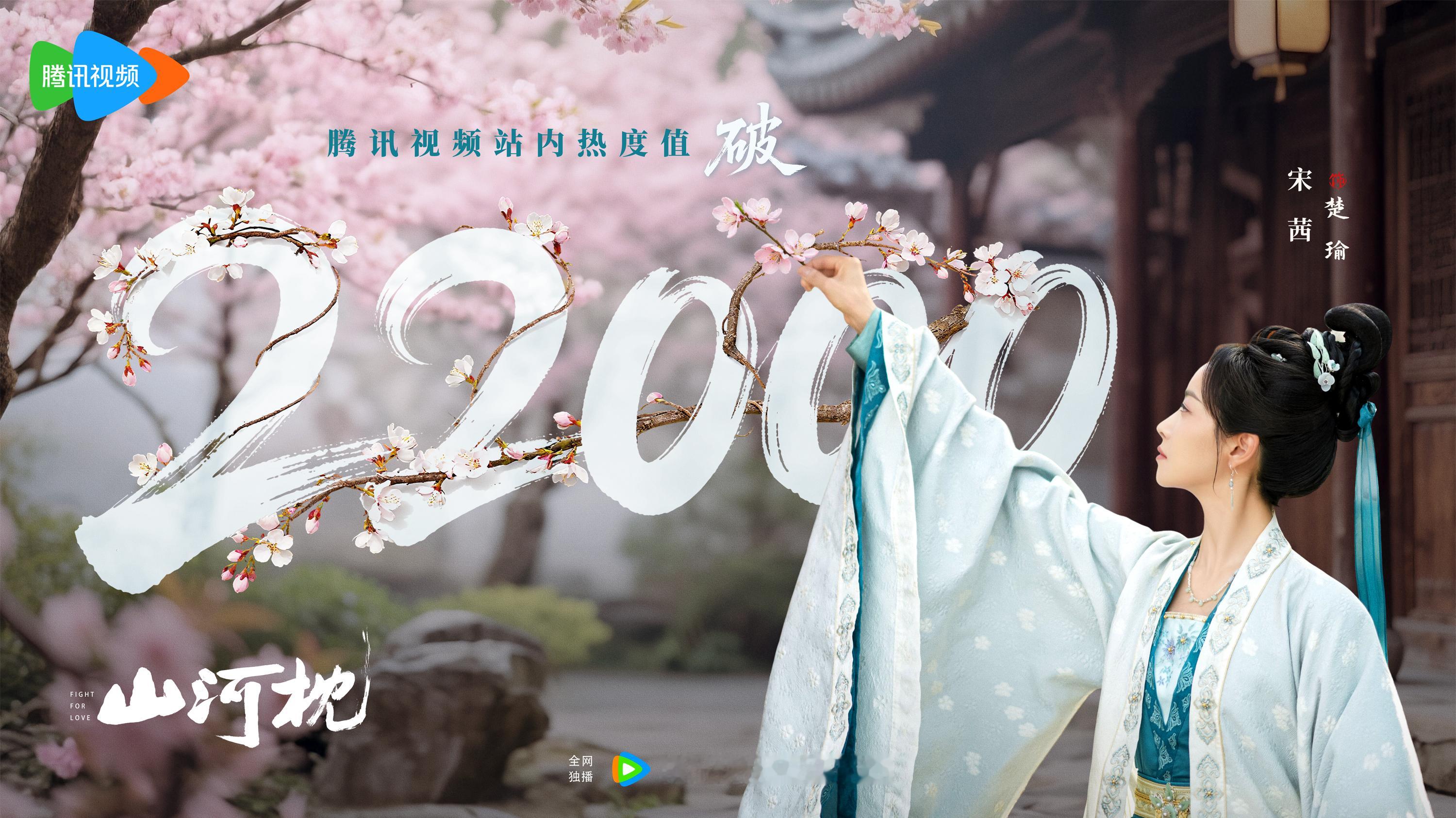 宋茜[超话] 🔥万事皆顺瑜《山河枕》🐧站内热度破2⃣️2⃣️0⃣️0⃣️0⃣