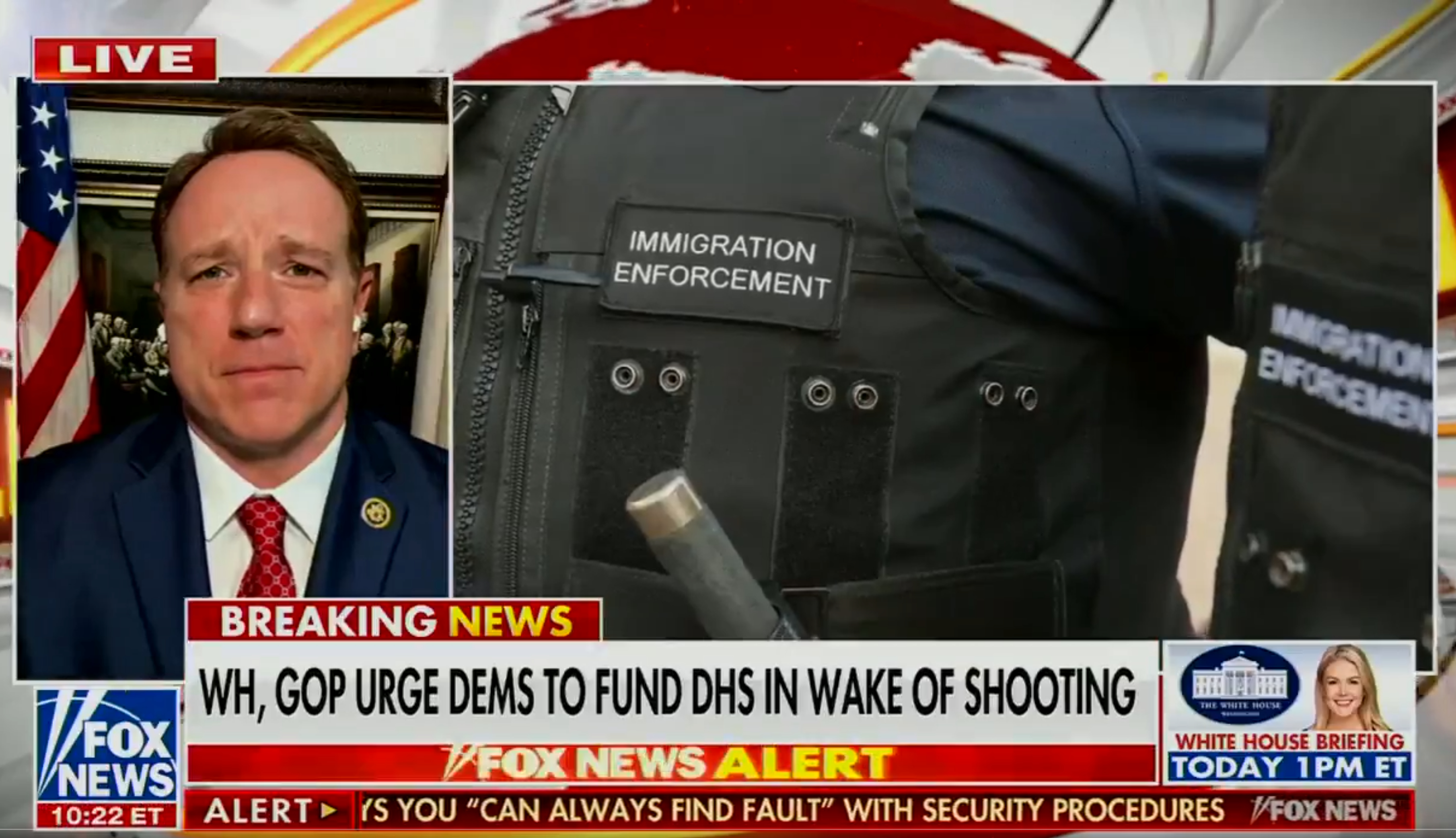 🔻福克斯新闻：您是否有针对此类活动提升安保水平的高层建议？🔻共和党众议员帕特