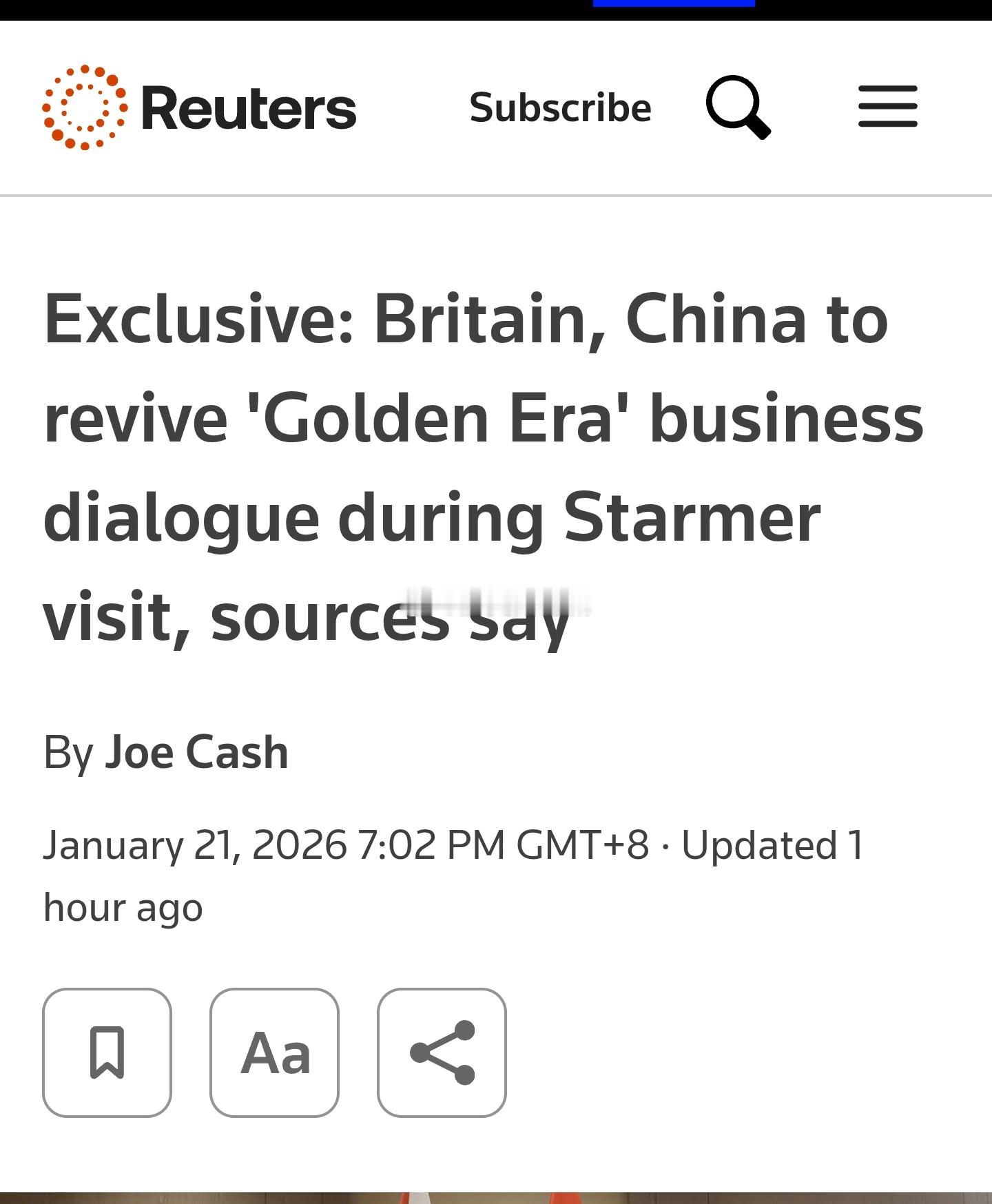 英国首相基尔·斯塔默据报计划下周访问北京，如果成行，他将成为自2018年以来首次