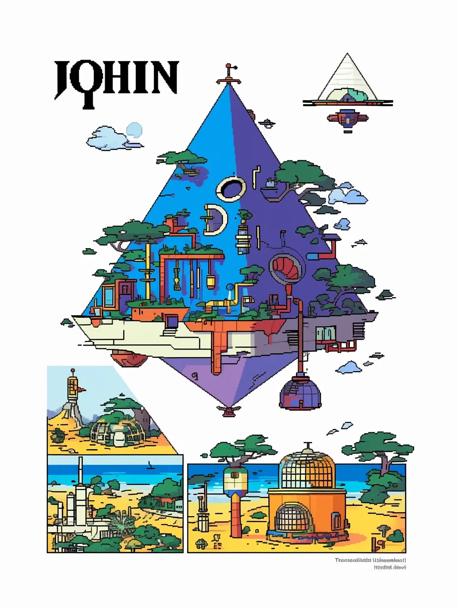蓝色的幻想城堡