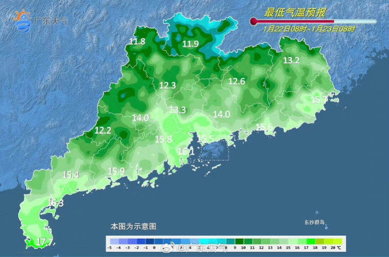 广东近两天体感暖湿！本周日起有强冷空气粤北山区或现小雪