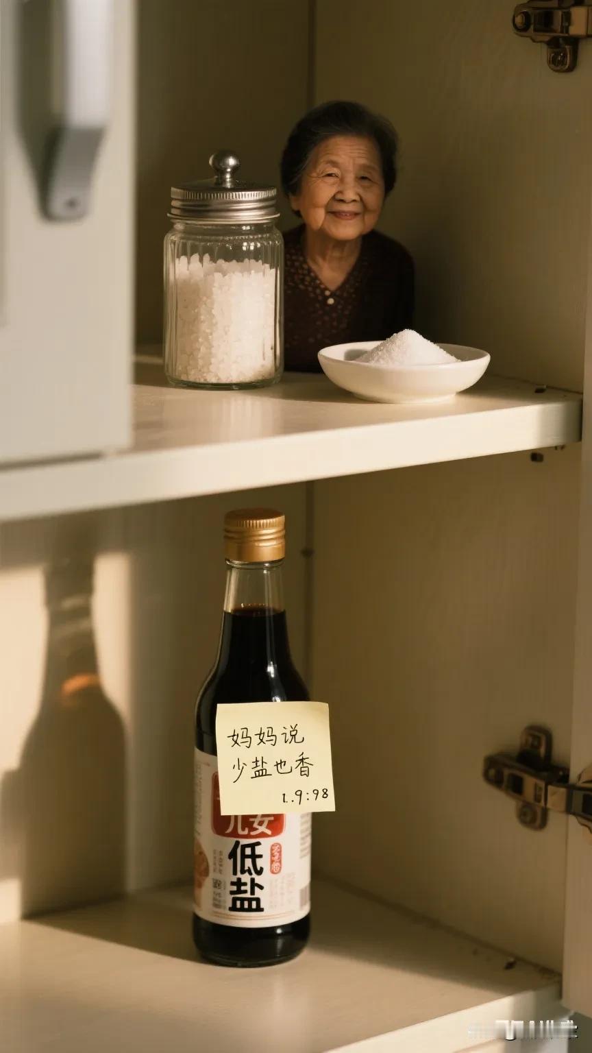 橱柜里的“妥协”
 
结婚头一年，丽丽总嫌婆婆做菜“齁得慌”，婆婆也嘀咕儿媳炒的