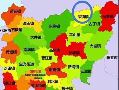 富在深山的高州深镇镇名来历
高州深镇古时候叫深垌，因为四面都是大山，山谷幽深、地