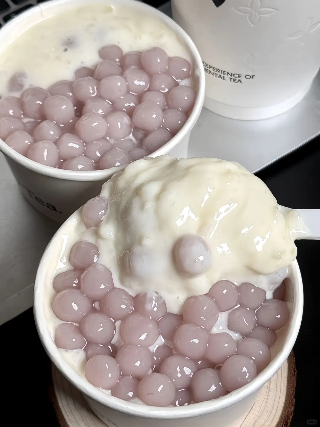 糯叽叽人听令！！！茉莉奶白热饮最伟大的喝法出现了！！ 啊啊啊啊… 没想...