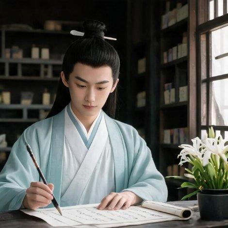 遇见艺术新城事微小说 《文殊兰》山间古观外，遍野文殊兰年年盛夏盛放，素白花瓣舒展