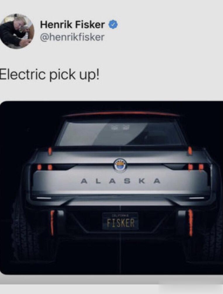 【Fisker Alaska靠什么能成为世界上最轻量、最高效的电动皮卡？】这是F