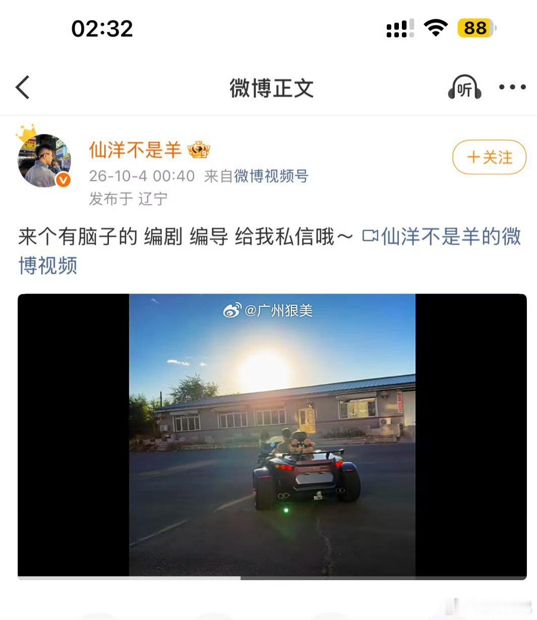 仙洋你自己不是很好的导演吗？还用请……… ​​​