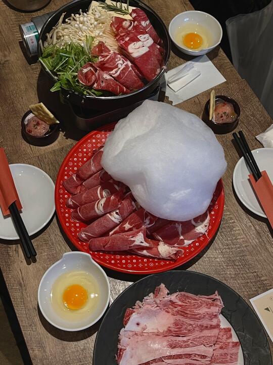 🇯🇵新宿美食·和牛涮锅放题寿喜锅🥩