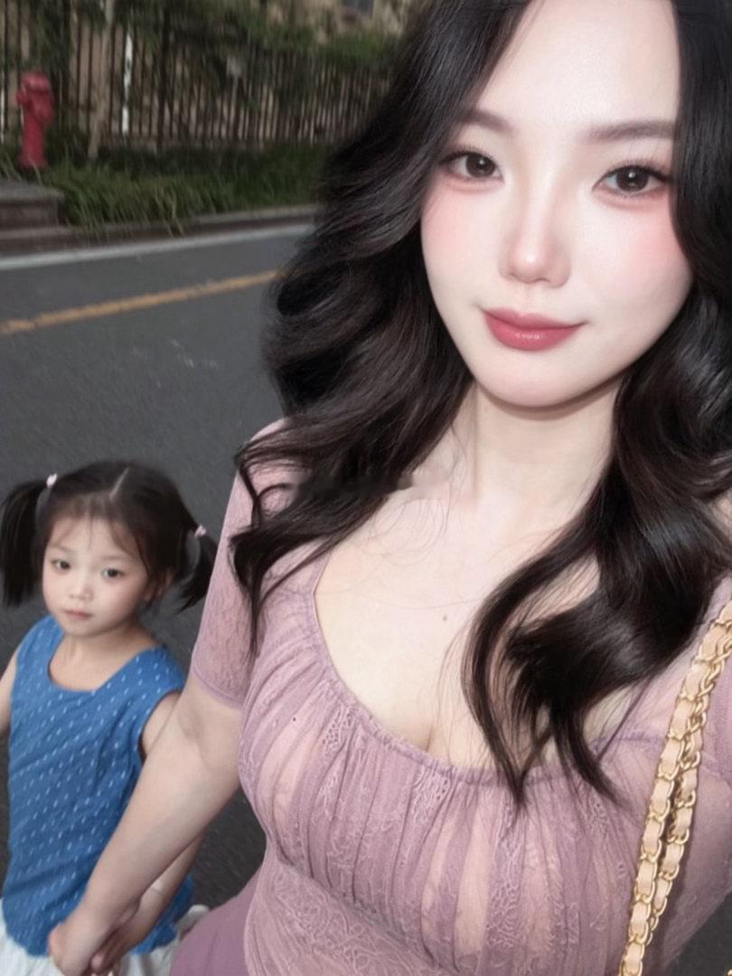朋友的女儿，每次见到我都会说：阿姨，我做你的闺女儿好不好，我会给弟弟洗澡了，我还