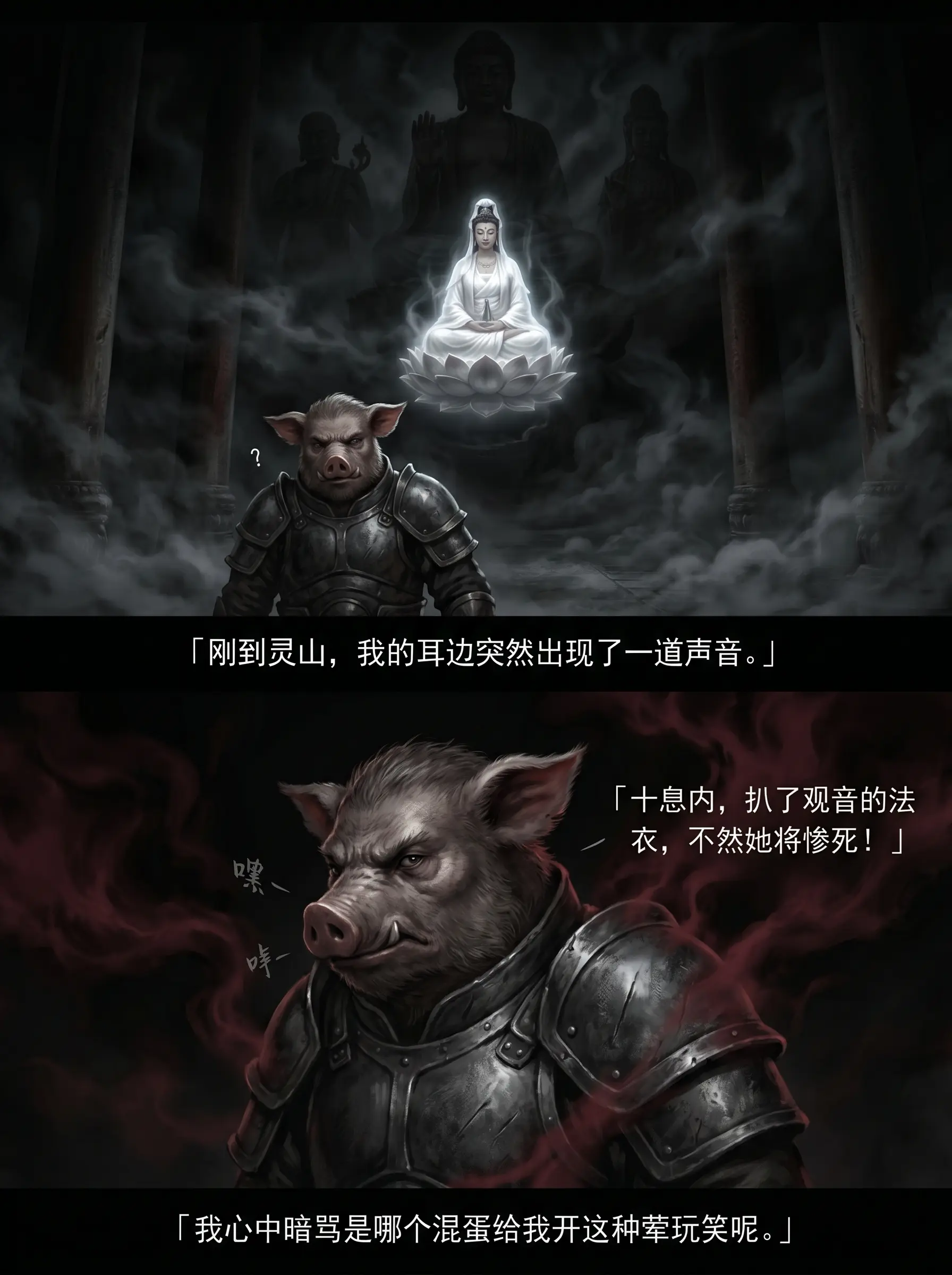 灵山异闻。声明:本作品纯属虚构，请谨慎观看，本作品为原创作品，未经许可不得盗用。