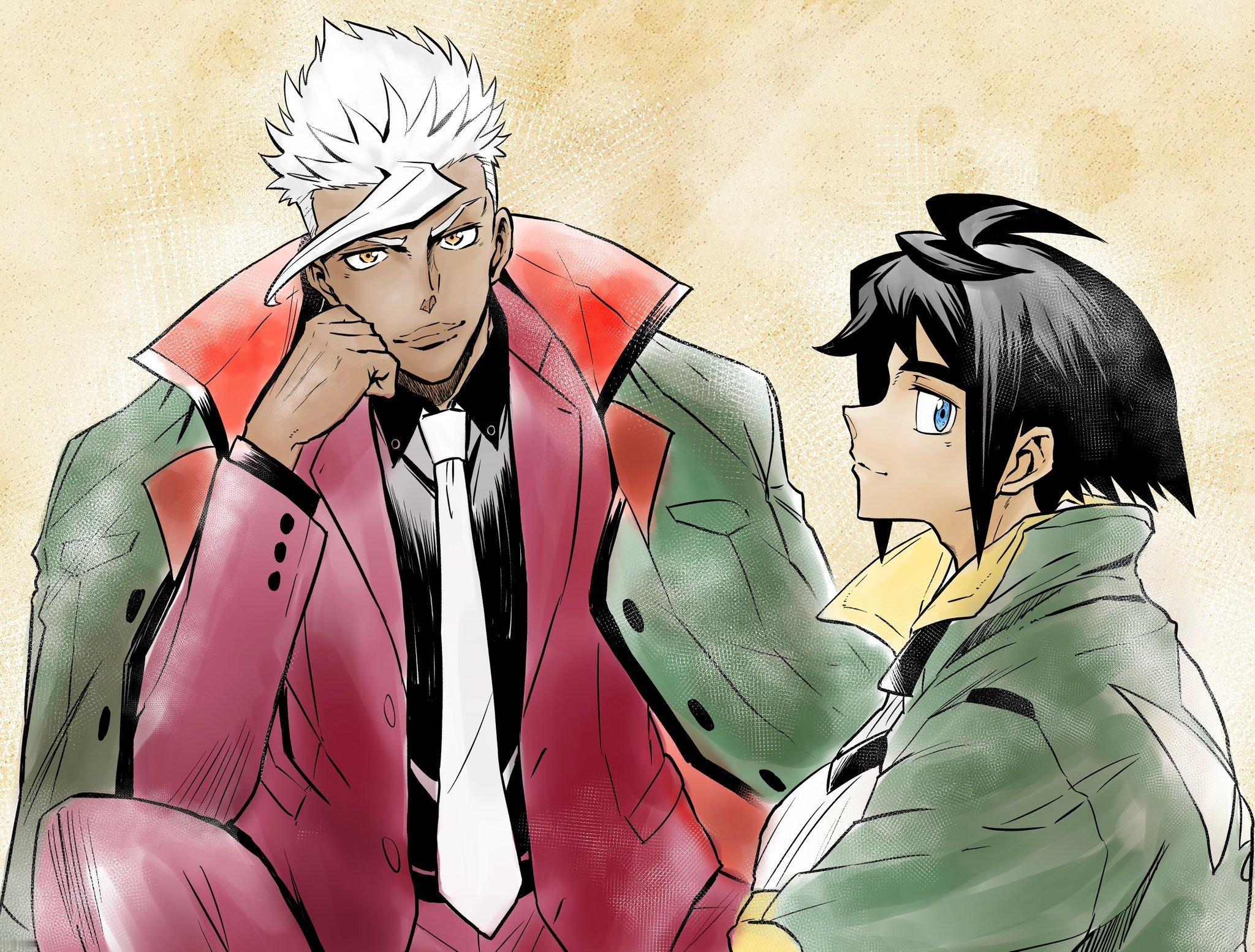 奥尔加&三日月（via 礒部一真）