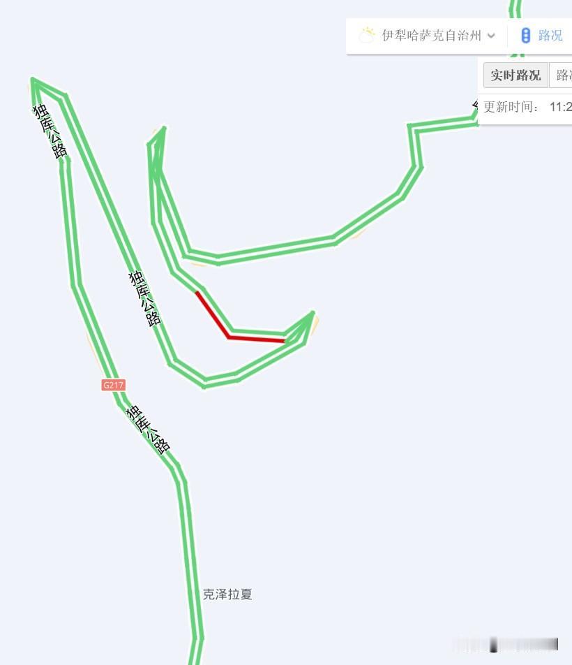 北京这么热🥵，想出看看了。今天是心心念的独库公路开放第2天，百度查了查交通一点