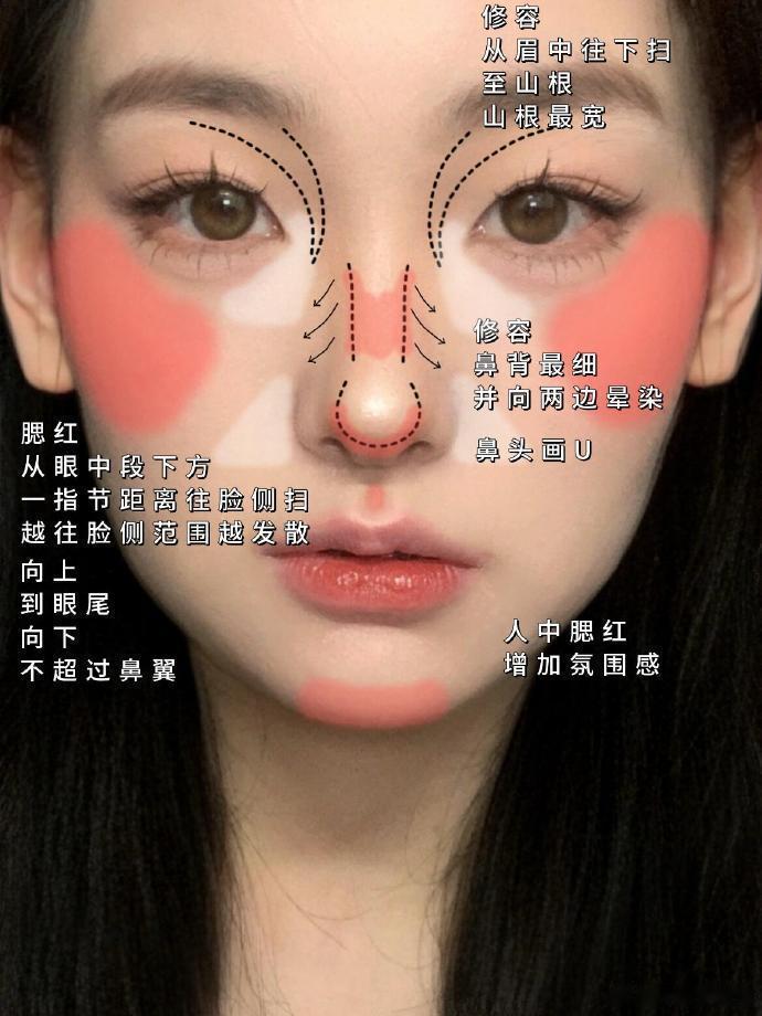 方圆脸春日当然要画娇憨🍎血色感小苹果妆    cr：谷之 