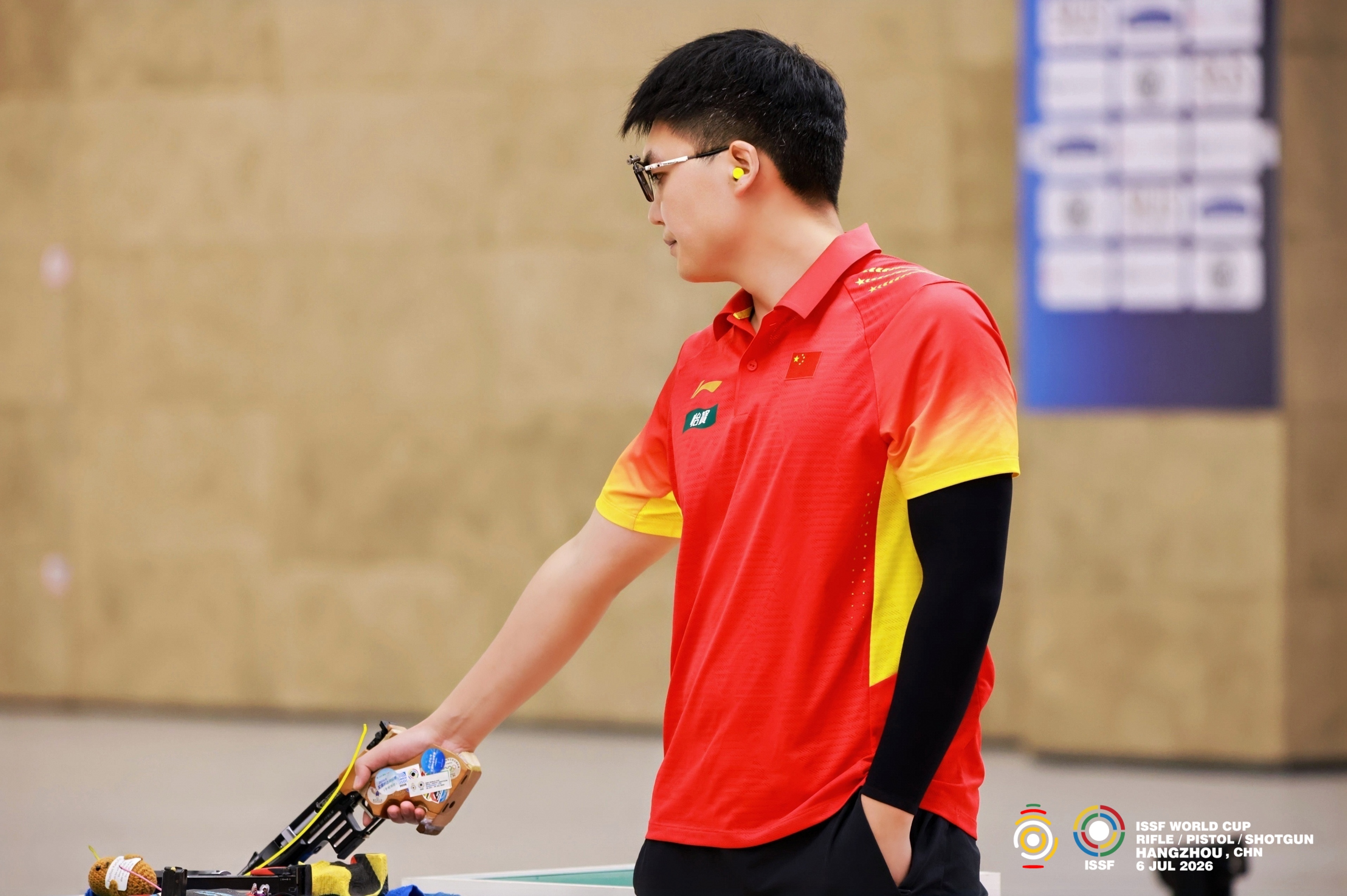 2026射击全项目世界杯中国站（杭州）男子25米手枪速射决赛官方图片何世瑜202