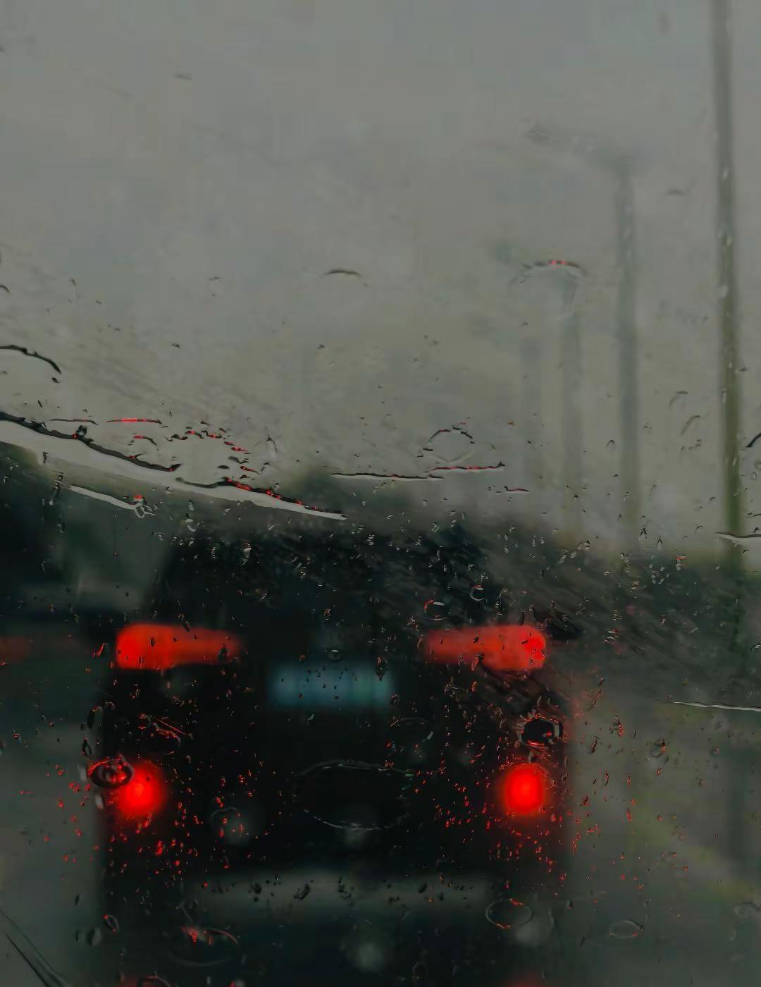 感受暴雨 深圳 chill 氛围感