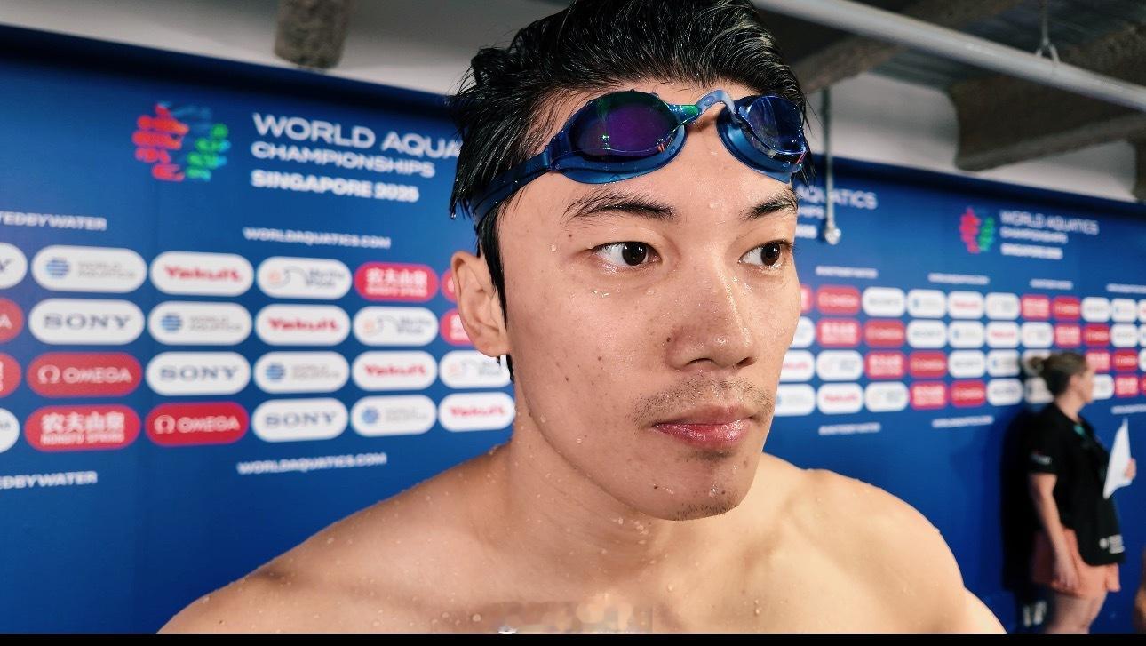 汪顺200混合泳预赛第11名，潘展乐100米自由泳预赛第6名，双双进入半决赛。今