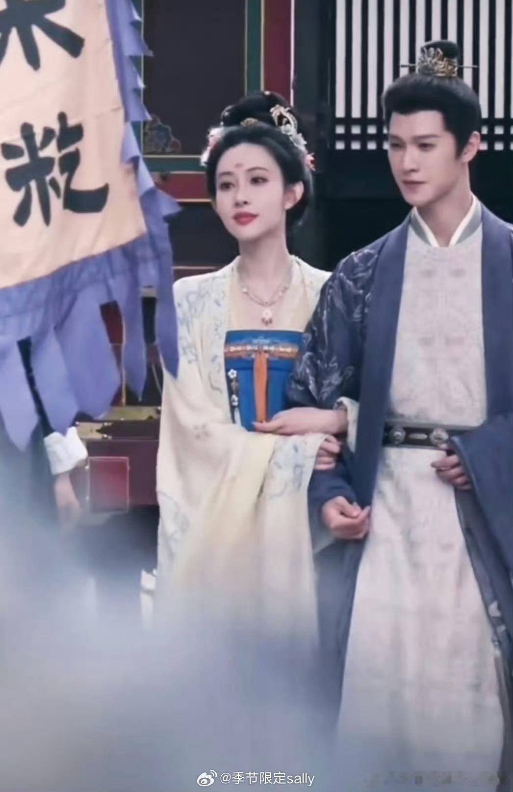 孟子义、李昀锐《尚公主》最新同框路透 