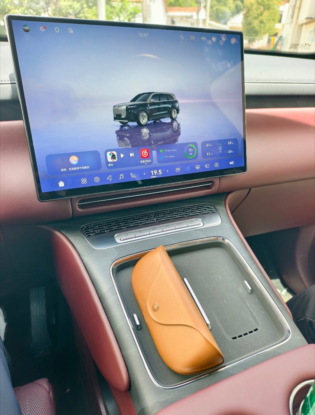 livis眼镜放在其他车的无线充电面板也能顺利充电，就是不能控车带了快两个月了，