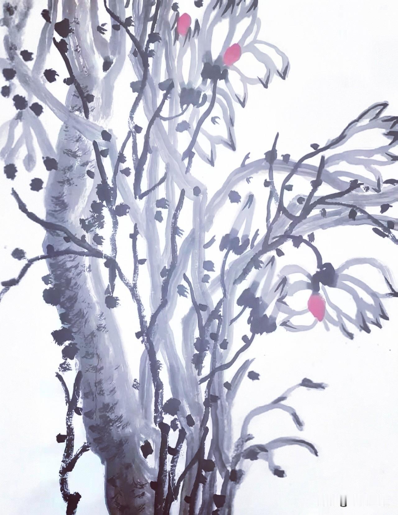淡对风尘存本真
静随烟雨度炎凉
[祝福]
清雅国画 水墨花鸟国画 国✩画 水墨文