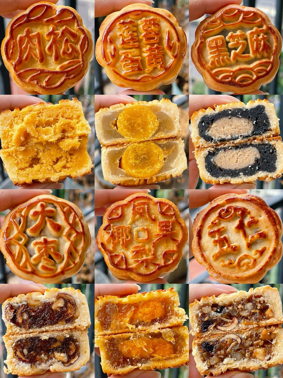 鲍师傅热量‼️6款新品现烤月饼全拆解测评