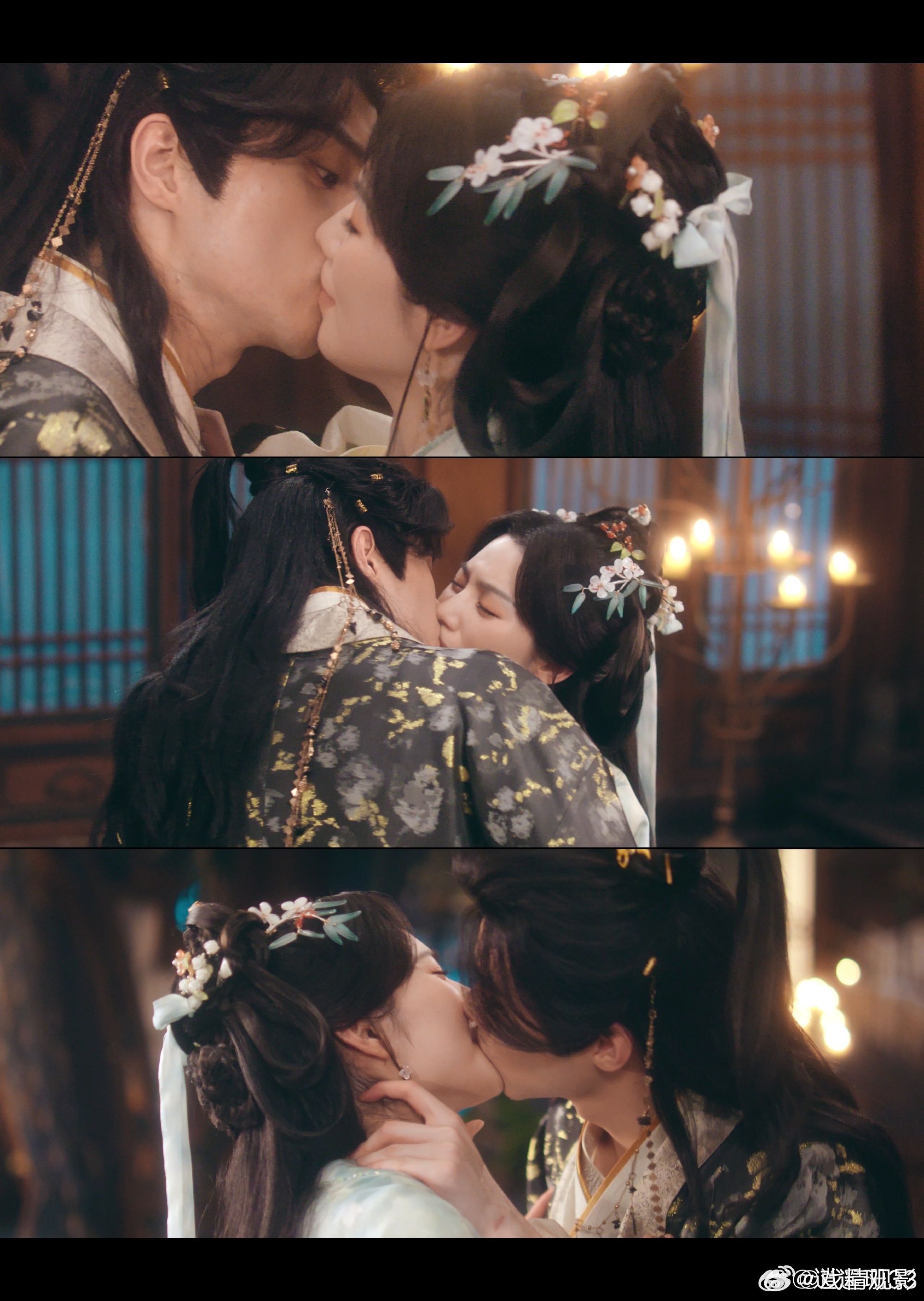 邓孝慈在剧里强吻姐姐 看到沈玉衡强吻昭华姐姐那段我直接尖叫，他挣扎她强吻，眼神里