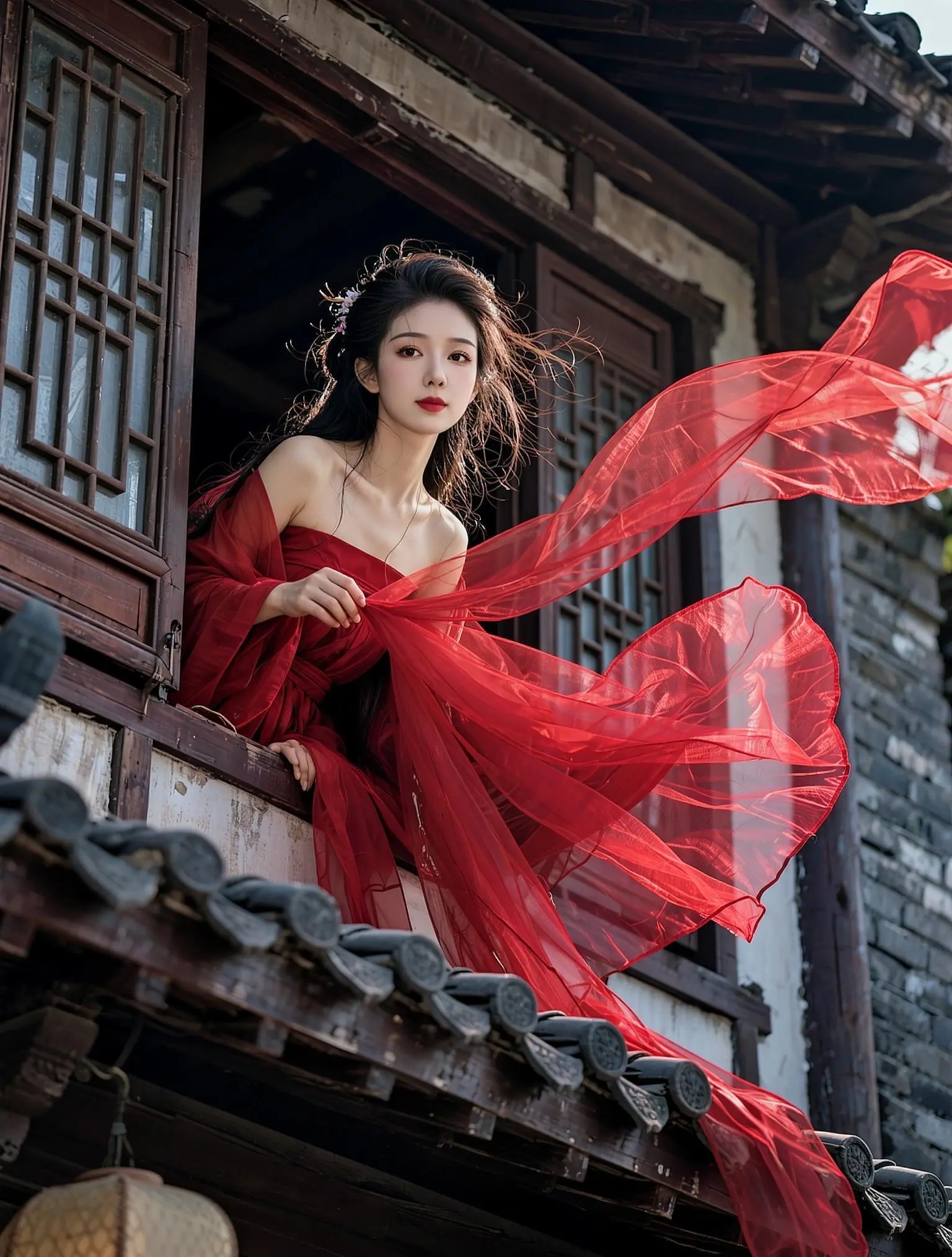 AI阁楼特写大片 ai创作