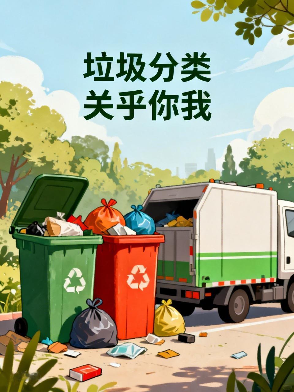 5月第四周可是全国城市生活垃圾分类宣传周呢。在某些社交媒体上，像“垃圾不够烧”“