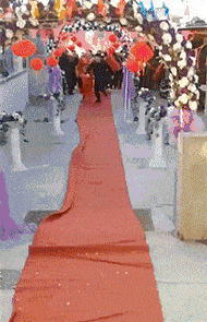 新郎已经急不可耐了