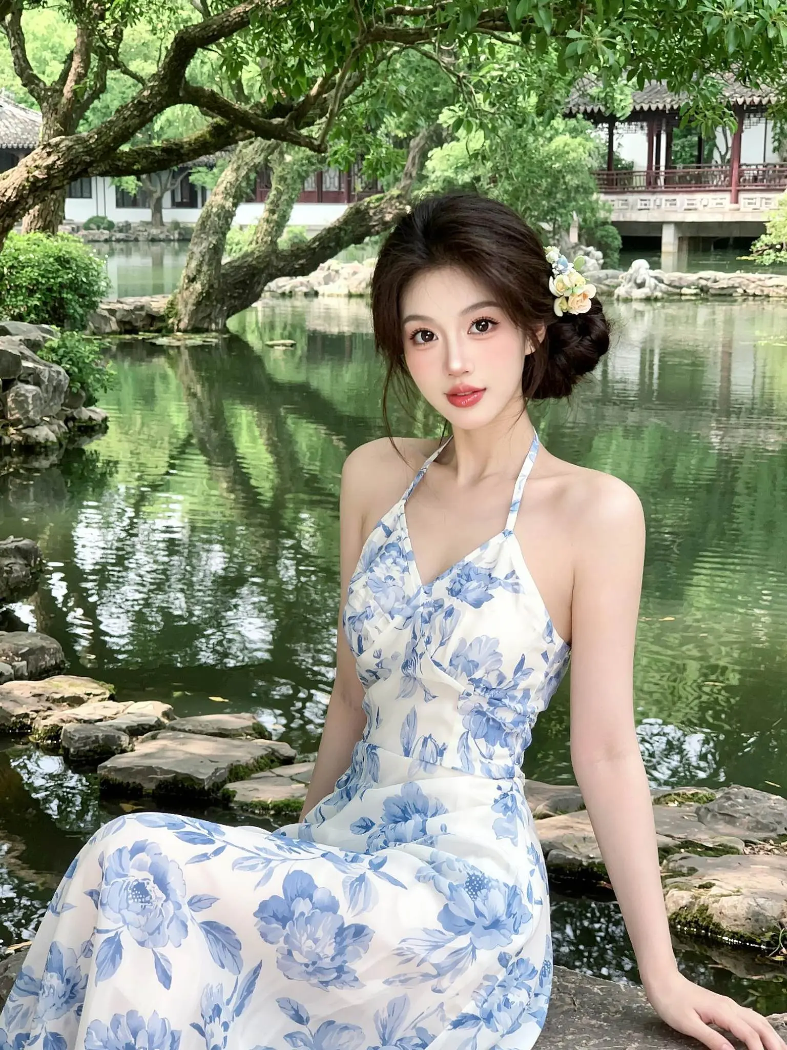 玩法合伙人计划 AI水墨风写真 随变ai随便玩