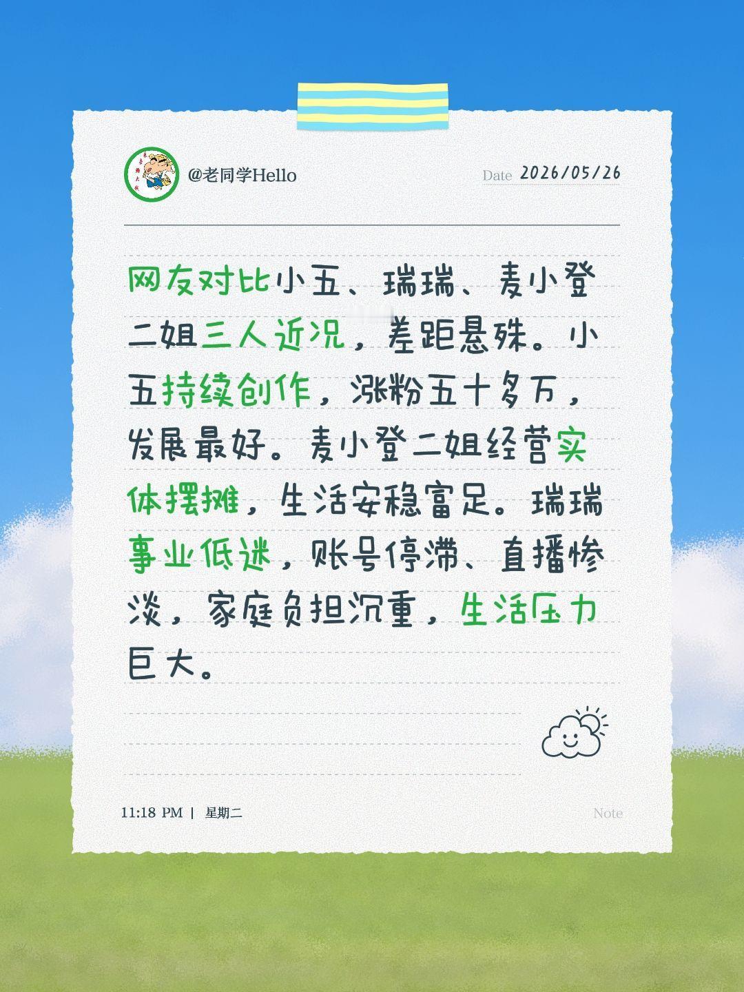 我对比麦小登身边亲情号的状况！晚风漫过街角龙珩