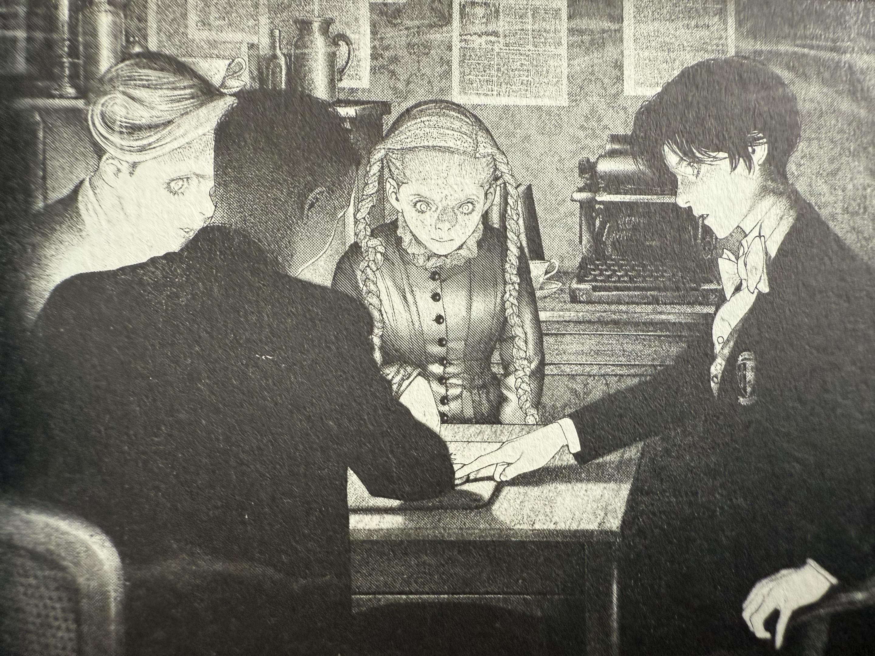 坂本真一对表情光影的刻画。戏剧光在电影中很常见，也有不少漫画家在漫画中...