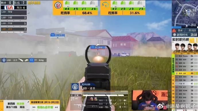 LGD延续火热状态吃鸡青稚赛季破百单局MVP谁看了不说LGD现在状态太火了✨，周