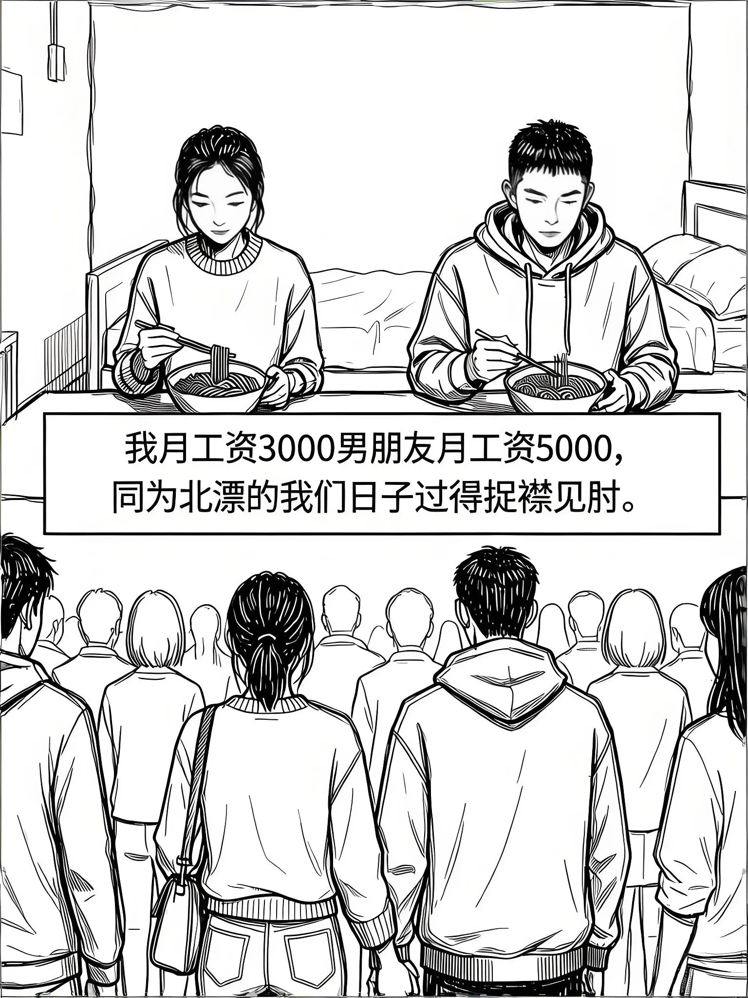 幸福属于知足的人！