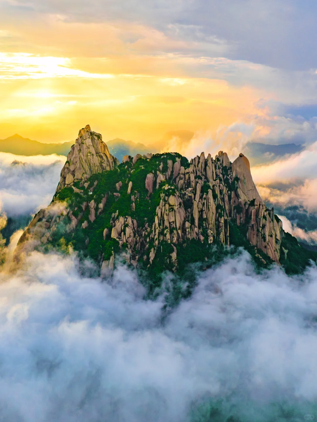 我宣布‼️这是安徽最值得爬的山⛰️⛰️