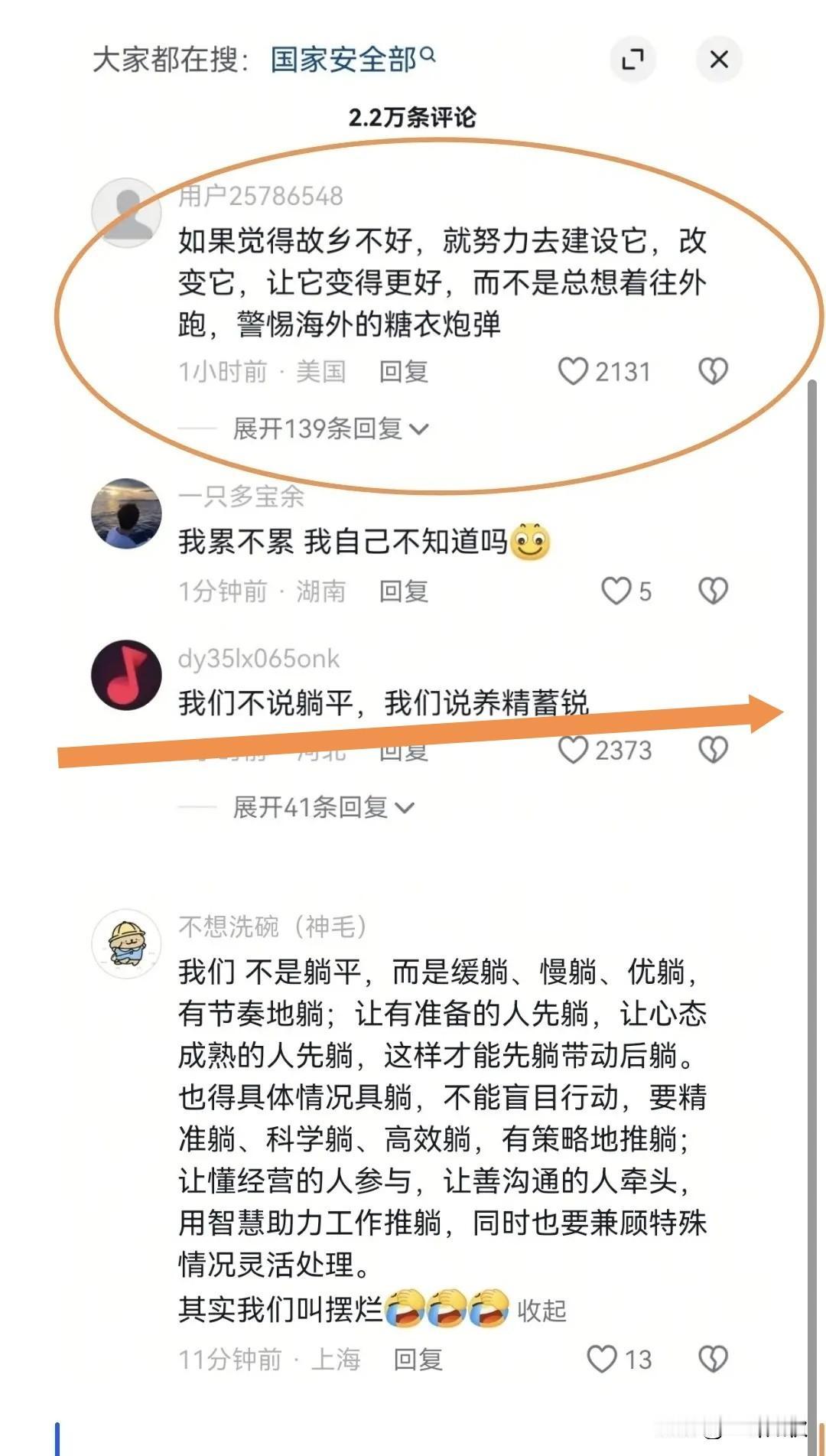警惕海外糖衣炮弹，预防组织性破坏，国家要求警惕国外组织“躺平”陷阱。一网友解释：