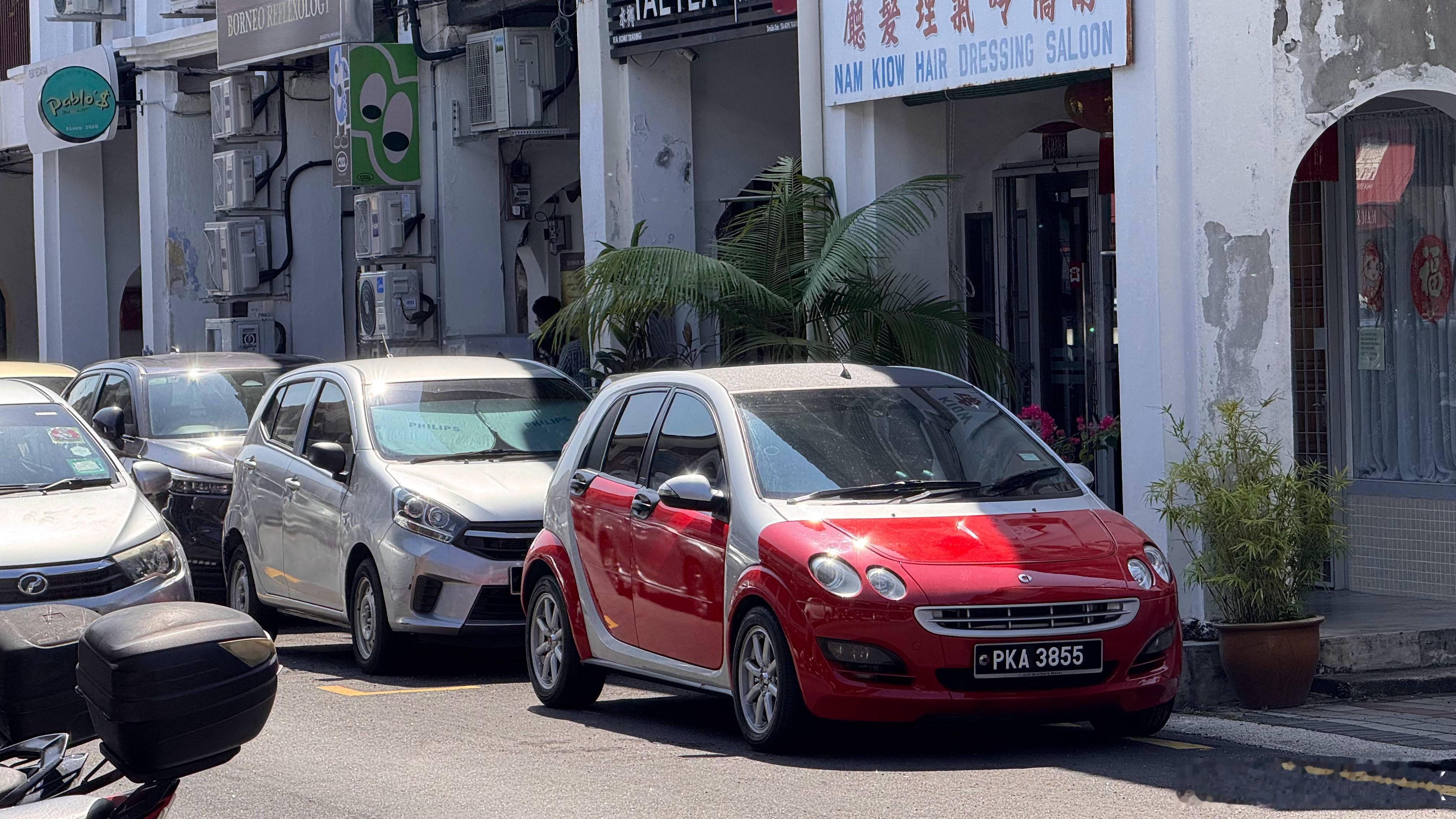 这是当年我喜欢smart的开始那时候的fortwo 450还挺难看【二代fort