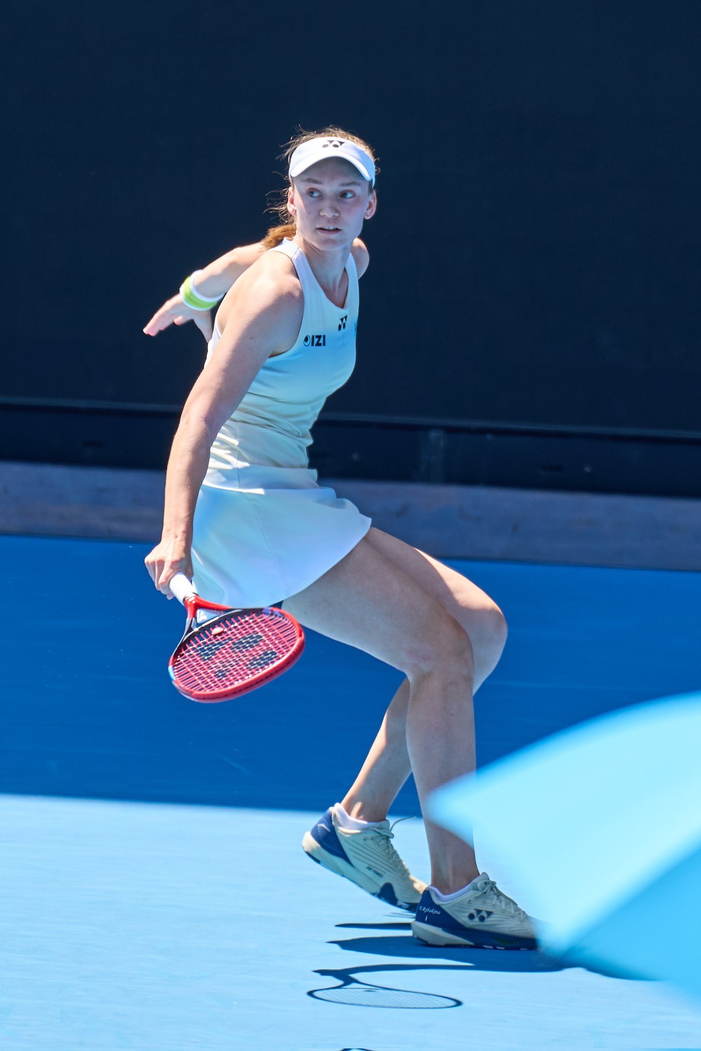 澳网2026 莱巴金娜首盘7比5格拉切娃，除了一发成功率略低，其他没毛病。这很澳