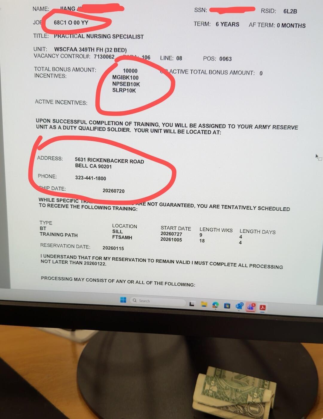 洛杉矶68C：普通征兵官永远碰不到的位子
恭喜洛杉矶的蒋同学🎉
成功拿下洛杉矶