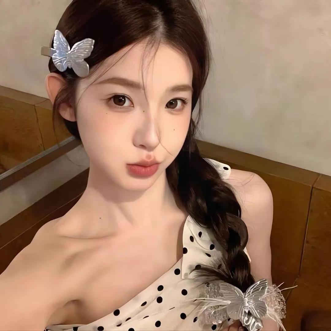 梦幻少女风，蝴蝶发夹，甜美又优雅温柔甜美系发夹 手工蝴蝶发夹 网红小仙女发夹 轻