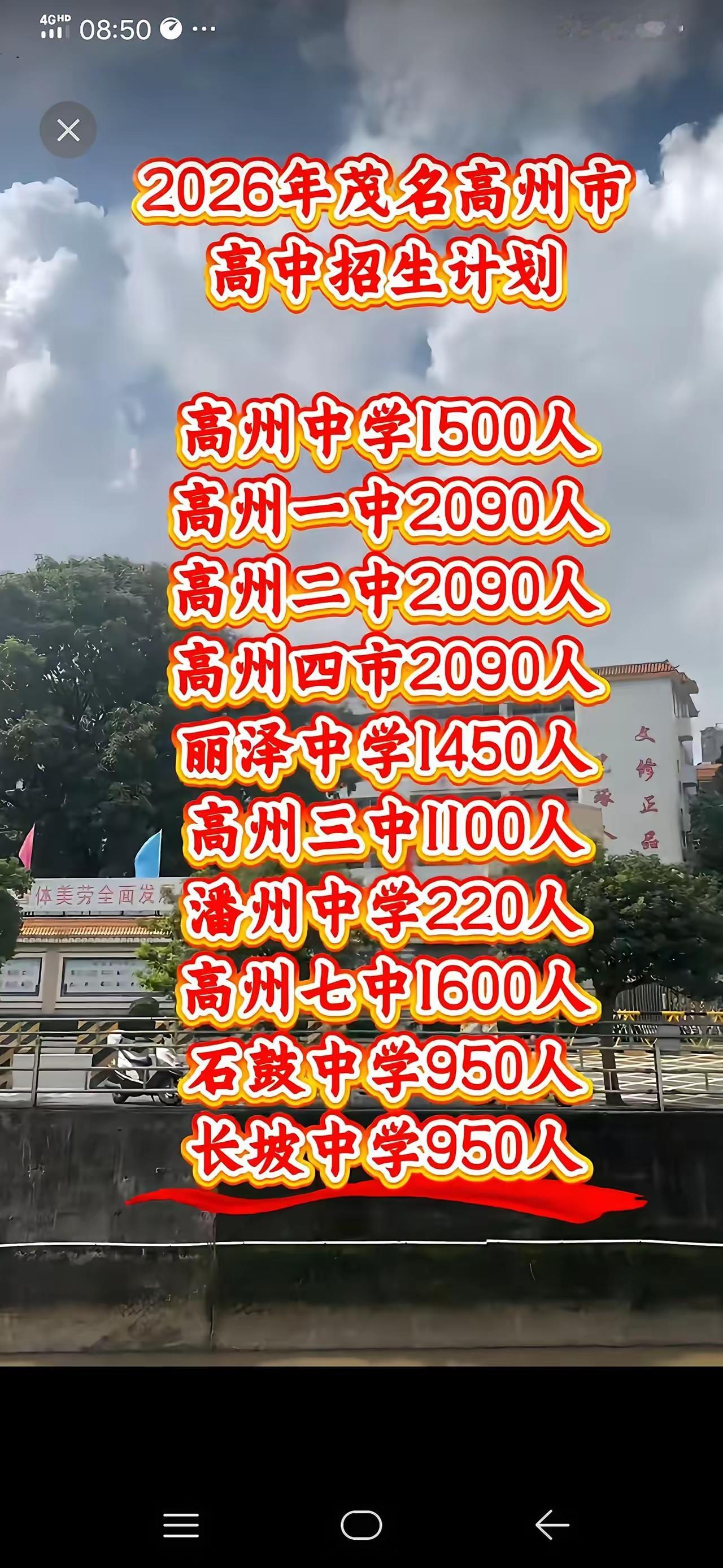想来想去，作为一个高州人，总是不明白为什么叫“丽泽中学”？