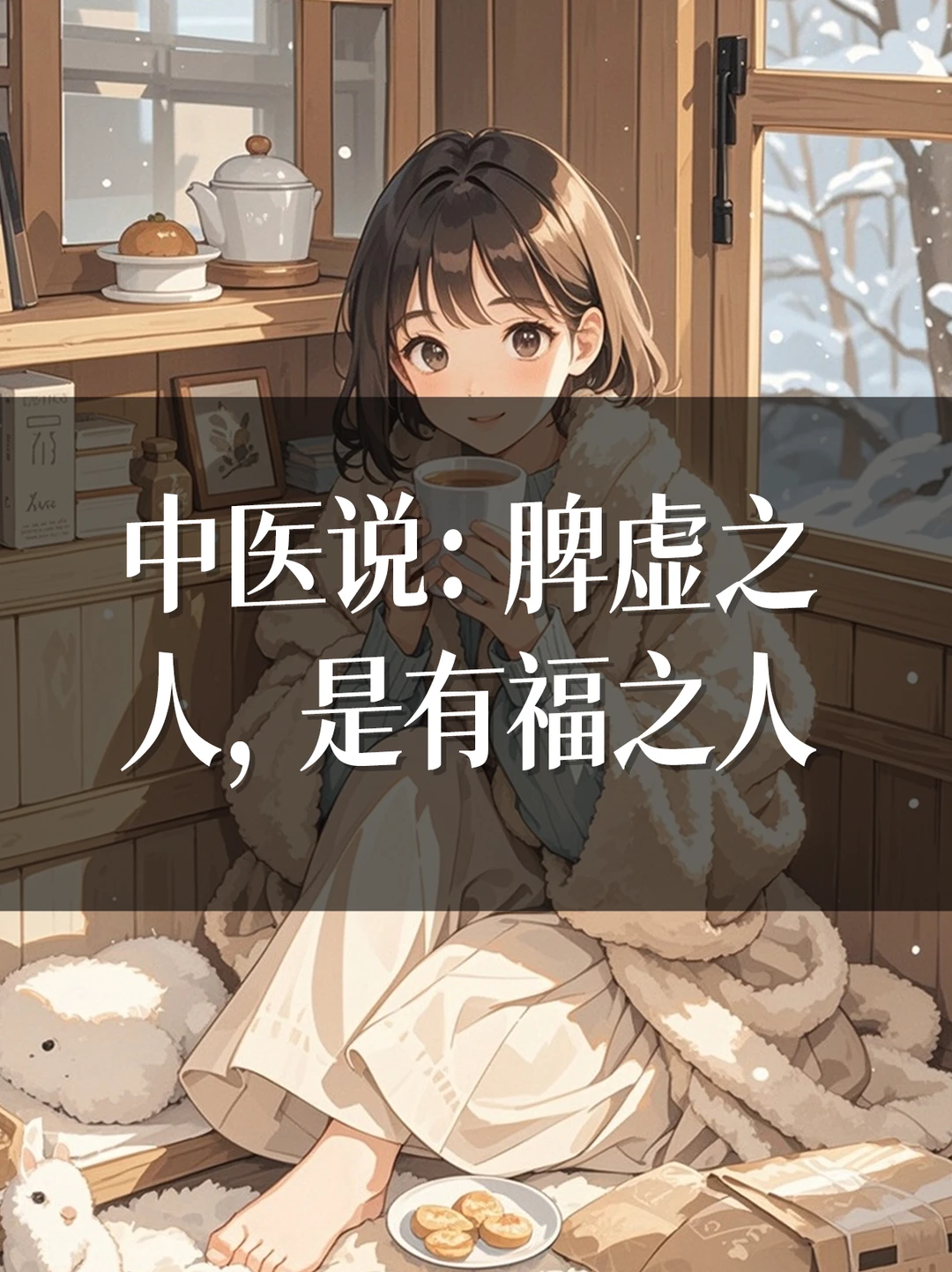 中医说：脾虚之人，是有福之人