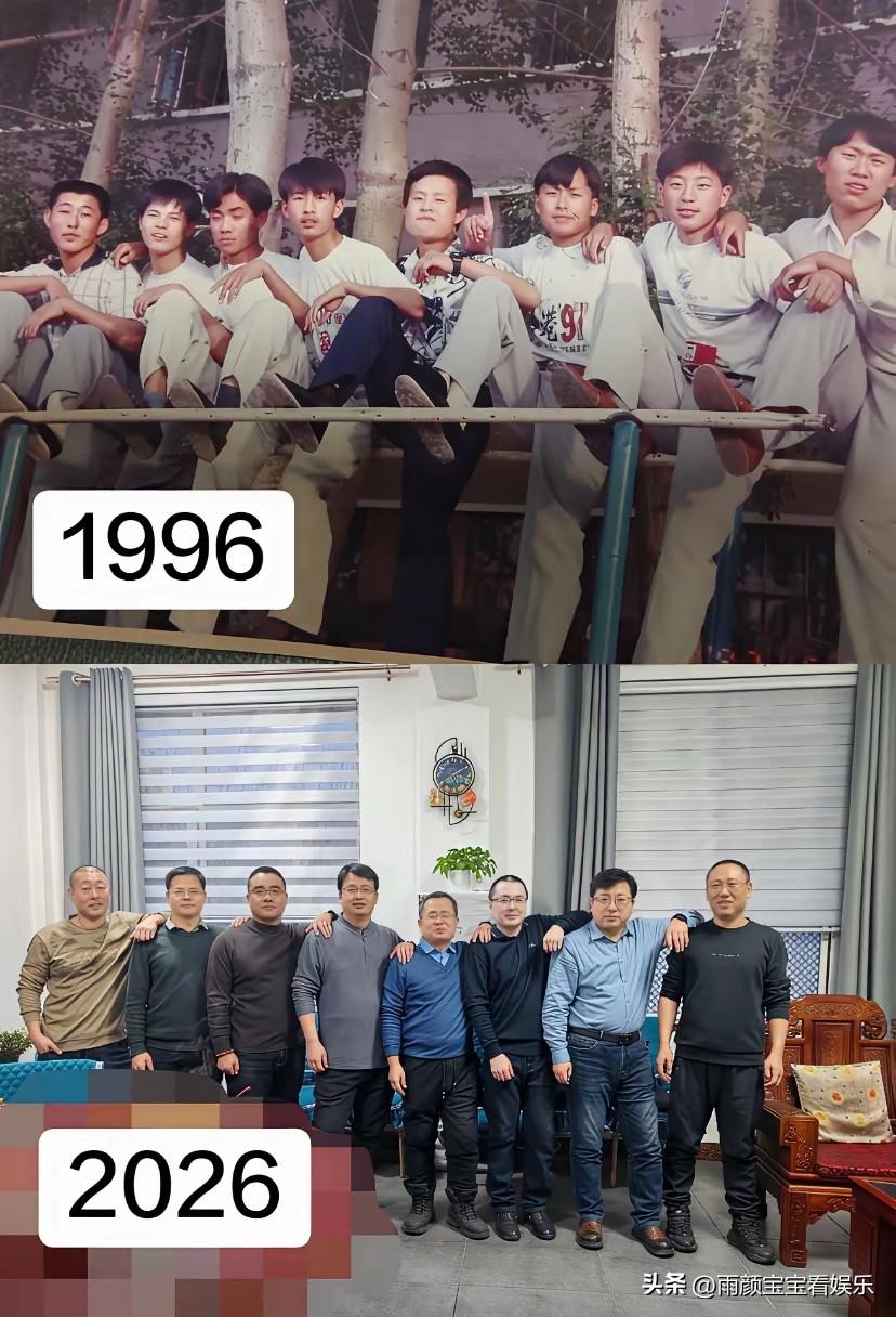 不得不说，几十年后，还能找齐人合照，不容易啊！